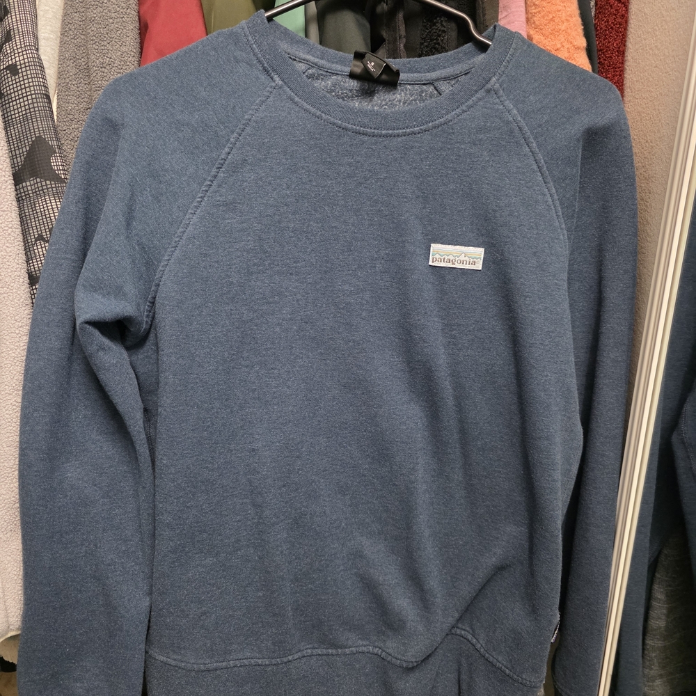 Patagonia Women's Crewneck Sweatshirt - Blue